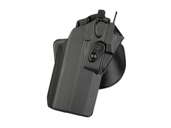 Safariland 7378RDS75227411 7378-7TS-ALS Black SafariSeven Fits Sig P320RX Carry Compatible w/ TLR 7 Light Belt Loop/Paddle Mount Right Hand