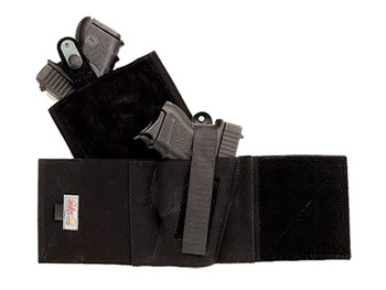 Galco CAB2L Cop Ankle Band Size Large Size Black Neoprene/Velcro Fits Glock 26/27 Gen3-5/Glock 48/Ruger Max-9 Right Hand