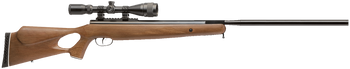 Benjamin BT1122WNP Trail XL  Nitrogen Piston 22 Pellet 1rd Black Hardwood Fixed Thumbhole Stock 3-9x40mm                                                                                                