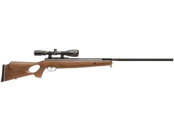 Benjamin BT1122WNP Trail XL Nitrogen Piston 22 Pellet 1rd Black Hardwood Fixed Thumbhole Stock 3-9x40mm