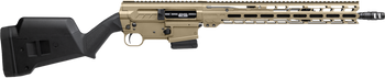 CMMG 55A520BCT Dissent BR4 *CA Compliant 5.56 NATO 10+1 16.10" Black Nitride Threaded Barrel, Coyote Tan Cerakote Picatinny Rail Aluminum Receiver, Magpul SGA Black Synthetic Stock                    