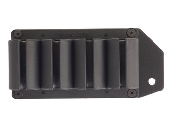 TacStar 1081130 SideSaddle Rem 870/1100/1187 20 Gauge 4rd Black Polymer w/Aluminum Mounting Plate
