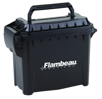 Flambeau 5415MC Mini Ammo Can 45 ACP/9mm Black Polymer                                                                                                                                                  