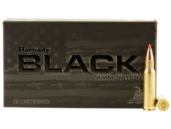 Hornady 83464 Black 6.8mmRemSPC 110gr Hornady V Max 20 Per Box/10 Case