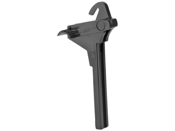 HKS 943 Single Stack Mag Loader Adjustable Style made of Plastic with Black Finish for 380 ACP Pistols