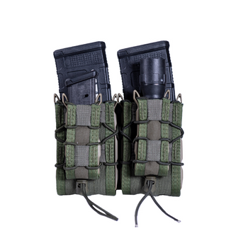 High Speed Gear 11DD02BK TACO Double Decker Black Nylon MOLLE Mount                                                                                                                                     