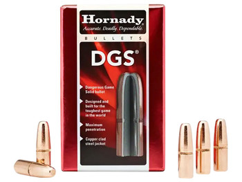 Hornady 4748 DGS 470 Cal .474 500 gr Dangerous Game Solid 50 Per Box/ 15 Case