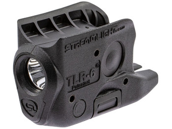 Streamlight 69280 TLR-6 Gun Light Black 100 Lumens White LED Glock 42/43 (Light Only)