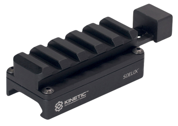 Kinetic Development Group SID5-050 Sidelock Universal Riser Short Black Aluminum                                                                                                                        