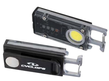 Cyclops CYC-FLSHCLIP Flash Clip Black 300 Lumens Red/Green/Purple/Blue