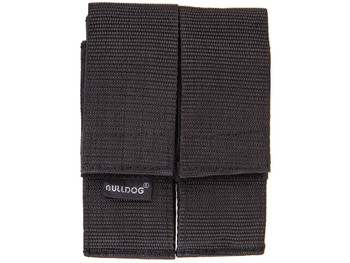Bulldog WMAGL Double Mag Holder Black Nylon Belt Loop