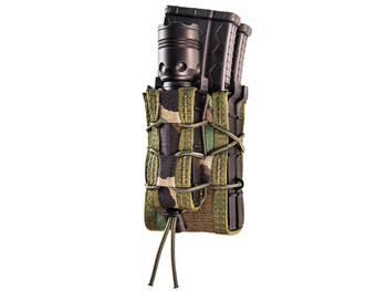 High Speed Gear 112RP0MC TACO X2RP Mag Pouch Double MultiCam Nylon MOLLE Compatible w/ Rifle Compatible w/ Pistol
