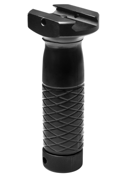 NcStar AARH AR-15 Vertical Grip  Weaver and Picatinny-Type Rails Black                                                                                                                                  