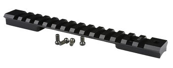Warne 765120MOA Mountain Tech Tactical Rail Black Anodized Aluminum Weatherby Vanguard/Howa 1500 Long Action, 20 MOA                                                                                    
