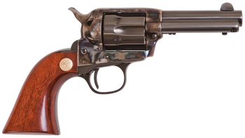 Cimarron CA990 Model P Jr Dual Cylinder 32 H&R Mag/32-20 Win 6 Shot 3.50" Blued Steel Barrel, Blued Cylinder, Color Case Hardened Steel Frame, Wood Grip, Exposed Hammer                                