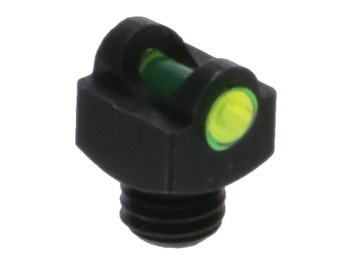 TruGlo TGTG954AG StarBrite Deluxe Bead Black | Green Fiber Optic Front Sight 6-48" Threads