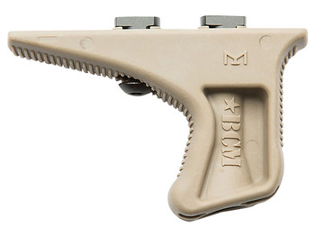 BCM KAGMCMRFDE BCMGunfighter Kinesthetic Angled Grip MOD 3 Made of Polymer With Flat Dark Earth Finish for M-Lok