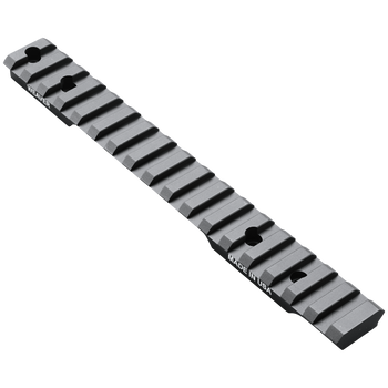 Weaver Mounts 99491 Multi-Slot Base  Extended Black Anodized Aluminum Fits Savage 10/11/12/14/16 Short Action                                                                                           