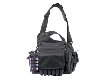 GPS Bags 1180RDPB Rapid Deployment Sling Pack Black 600D Polyester Large 1 Handgun