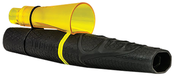 Hunters Specialties HS100144 No Bull Grunt/Growl Call Attracts Deer Species Black/Yellow Rubber                                                                                                         