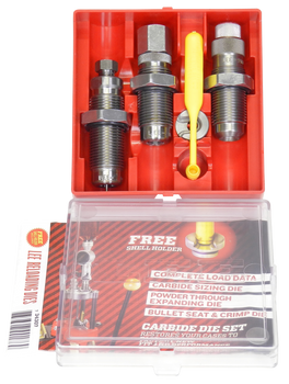 Lee Precision 90509 Carbide 3-Die Set 9mm Luger                                                                                                                                                         