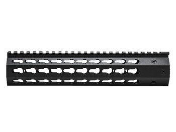 NcStar VMARFFKMC Keymod Handguard Free-Floating Aluminum Black Anodized 10" for AR-15, M4