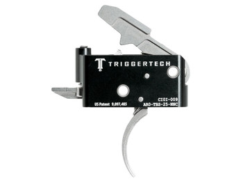 TriggerTech AROTBS25NNC Adaptable Primary Two-Stage Traditional Curved Trigger with 2.50-5 lbs Draw Weight for AR-15 Right