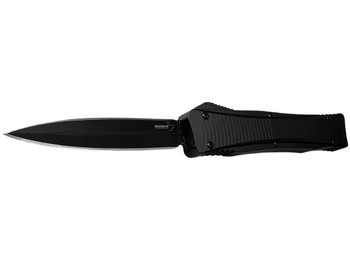 Boker 06EX244 3.39" Double Edge Dagger Plain Black D2 Steel Blade Aluminum Handle