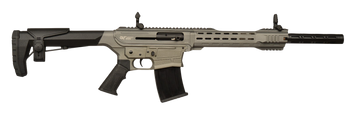 Gforce Arms GF251220TG GF25  12 Gauge Semi-Auto 3" 5+1 20" Tungsten Cerakote Threaded Barrel, Tungsten Cerakote Receiver, Black Synthetic Stock                                                         