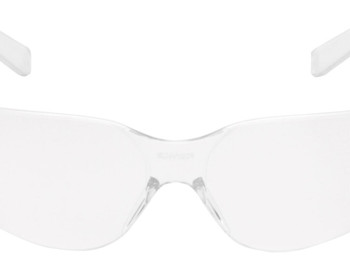 Pyramex S4110S Intruder Glasses Adult Clear Lens Polycarbonate Clear Frame 12 Pack