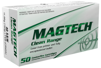 Magtech CR40A Clean Range  40S&W 180gr Fully Encapsulated Bullet Flat 50 Per Box/20 Case                                                                                                                