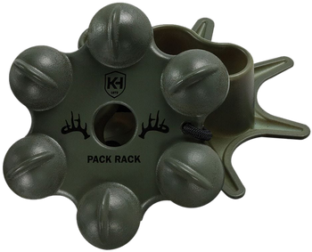 Knight & Hale KHD1019  Pack Rack Attracts Deer Species Dark Green Plastic                                                                                                                               