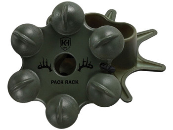 Knight & Hale KHD1019 Pack Rack Attracts Deer Species Dark Green Plastic