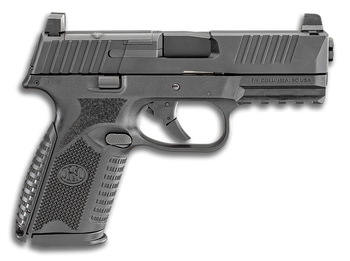 FN 66100742 509M MRD Mid-Size 9mm Luger 10+1 4" Black Recessed Crown Barrel, Flat Dark Earth PVD Optic Ready/Serrated Steel Slide, Flat Dark Earth Polymer Frame w/Picatinny Rail, Ambidextrous         
