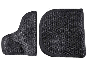 DeSantis Gunhide M44BJR8Z0 Super Fly Black Rubberized Fabric Pocket Fits Kahr P380 Ambidextrous