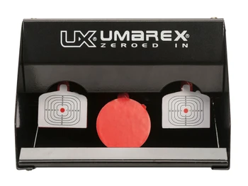 Umarex 2218075 Trap Shot Re-Setable Steel Red/White Target Air Rifle