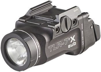 Streamlight 69408 TLR-7 X Sub USB  Black Anodized 500 Lumens  White LED Springfield Armory Hellcat                                                                                                      