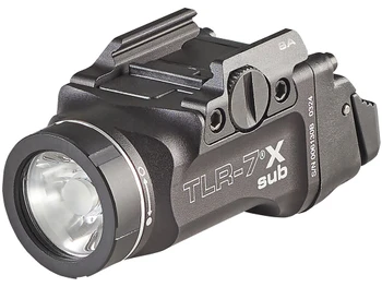Streamlight 69408 TLR-7 X Sub USB Black Anodized 500 Lumens White LED Springfield Armory Hellcat