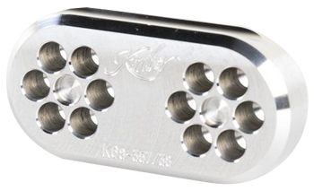 Kimber Mfg.,inc 4100022 K6S 2 Position Loading Station Compatible w/ 38 Special/357 Magnum Silver Aluminum                                                                                              