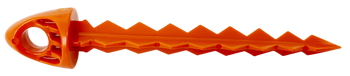 Targettack Llc  Targettack  Orange Polycarbonate Plastic 3" For Paper/Vinyl Targets *100 Loose Bulk                                                                                                     