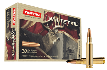Norma Ammunition 20177672  Whitetail 30-30Win 150gr Soft Point 20 Per Box/10 Case                                                                                                                       