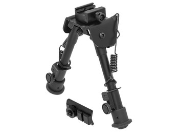 UTG TLBP78 Tactical OP Bipod Black 6.1-7.9" Aluminum/Steel