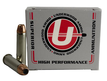 Underwood Ammo 124Underwood Ammo 124 XTP 357Mag 158gr Jacketed Hollow Point 20 Per Box/10 Case