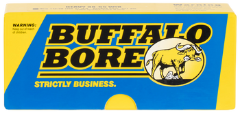 Buffalo Bore Ammunition 11C20 Heavy Strictly Business 38-55Win 255gr Semi Jacketed Flat Point 20 Per Box/12 Case                                                                                        