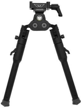 Warne 7922M Skyline Pro Bipod  Black Anodized ARCA Interface Head with Lite Legs                                                                                                                        