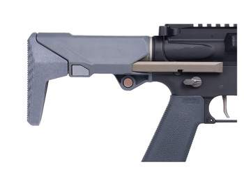 Q LLC ACCSHORTYSTOCKGRAY Shorty Gray Polymer Fits AR/M4