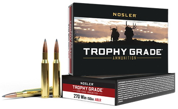 Nosler 60125 Trophy Grade Long-Range 270Win 150gr Nosler Spitzer AccuBond Long Range 20 Per Box/10 Case                                                                                                 