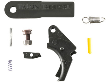Apex Tactical 100026 Action Enhancement Black Curved Trigger Drop-In Fits S&W M&P