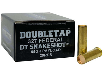 DoubleTap Ammunition 327FSS2 Snake Shot 327Federal Mag 20 Per Box/50 Case