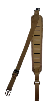 Tacshield T6130CY PRS Hands Free Sling Coyote Tan Cordura Rifle                                                                                                                                         